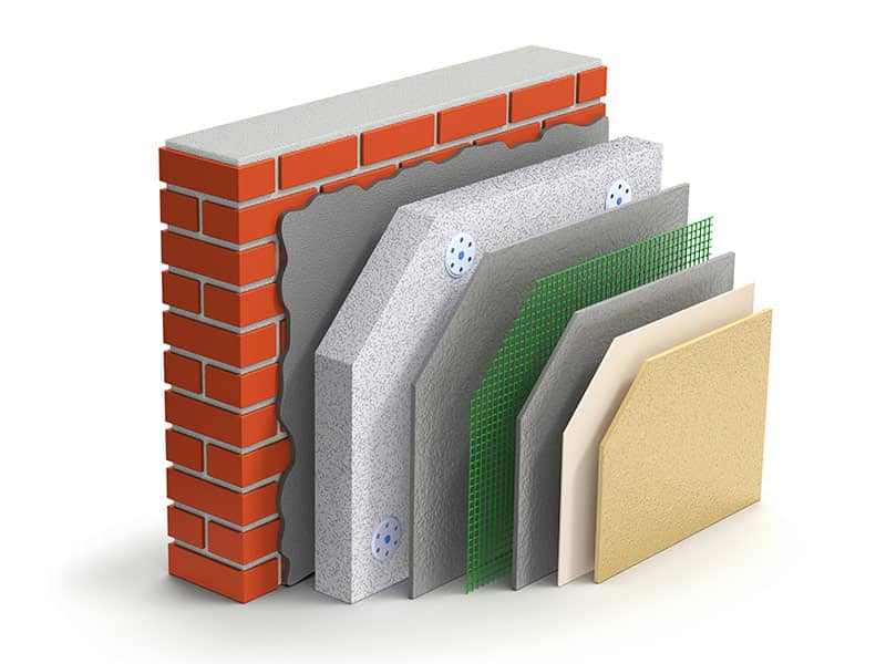 wall insulation graphic